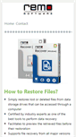 Mobile Screenshot of filerestore.net